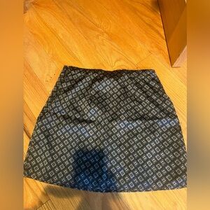 NWOT Satin mini skirt